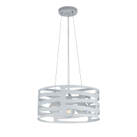 LUSTER HELIX 3XE27 IP20 D400mm BIJELI