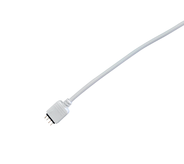 4PIN KONEKTOR SA KABLOM 20CM BIJELI
