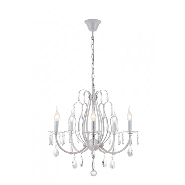 LUSTER LAURA 5XE14 IP20 D650X680mm