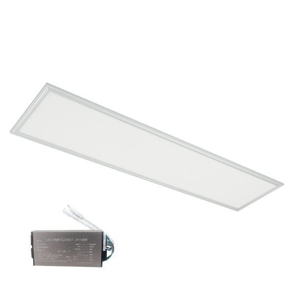 STELAR LED PANEL 48W 4000K 295x1195mm BIJELI OKVIR SA PANIK MODULOM