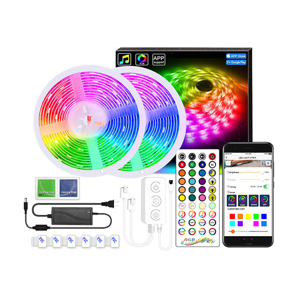 BLUETOOTH SET LED RGB MUSIC TRAKA + daljinski upravljač