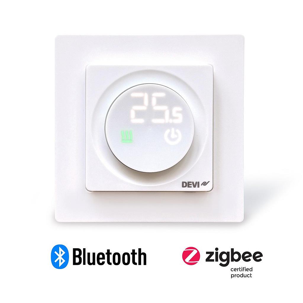 TERMOSTAT PŽ DEVIREG DISPLAY CONNECT 16A BIJELI PODNI+PROSTOR