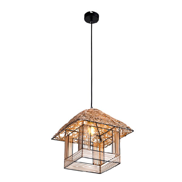 WOODY VISILICA 1XE27 300x300mm