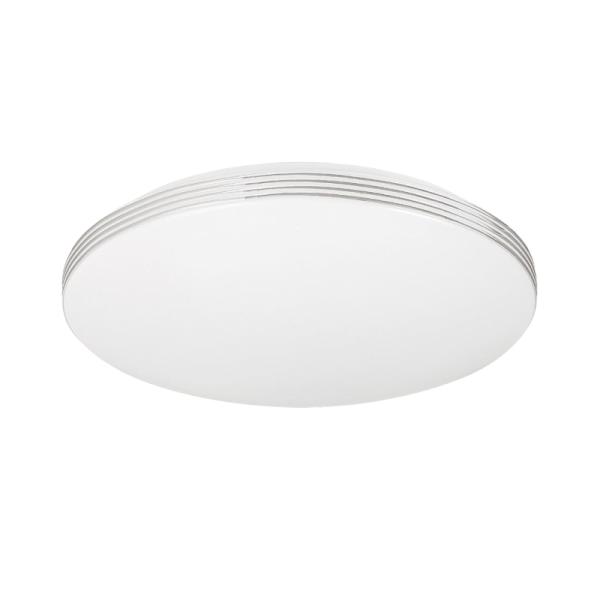LED PLAFONJERA NEOS 18W SA DALJINSKIM BIJELA/KROM
