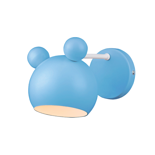 MICKEY ZIDNA SVJETILJKA 1XE27 PLAVA