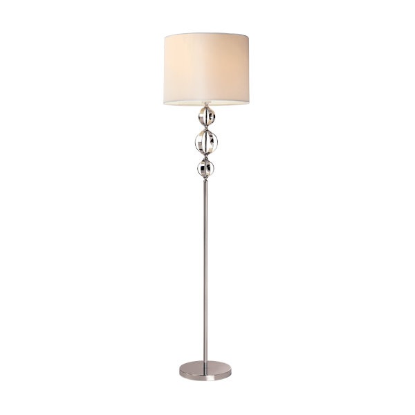 MAYA PODNA SVJETILJKA 1XE27 KROM D400XH1615mm