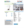 V-TAC LED ŽARULJA A60/E27/10W/2700K/806lm/220-240V